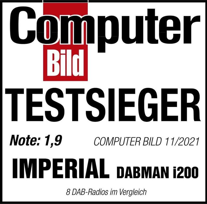 Nährwerte und Zutaten Imperial Dabman i200 (Internetradio, DAB+, FM, UKW, WLAN)