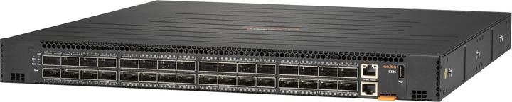 HPE Aruba 8325-32C, 32 Anschlüsse QSFP+/QSFP28, 6 Back-to-Front-Lüfter und 2 Netzteile – Bundle (32 Ports)