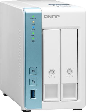 Produktbild QNAP AnnapurnaLabs Alpine AL314., SO-DIMM DDR3, Flash,./3.5 SATA, 2x RJ-45, 3x USB 3.2