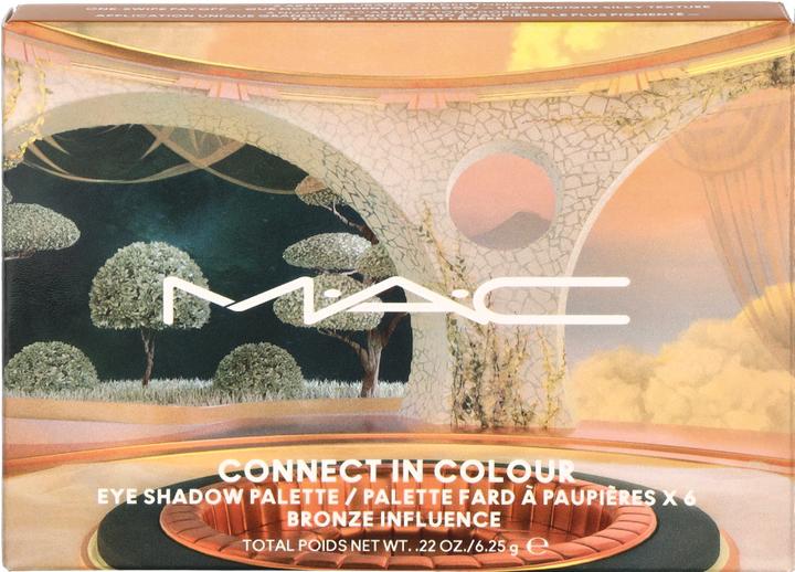 Actual product image MAC Cosmetics Connect in Colour Palette Eyes X6 Bronze Influence (Bronze Influence)