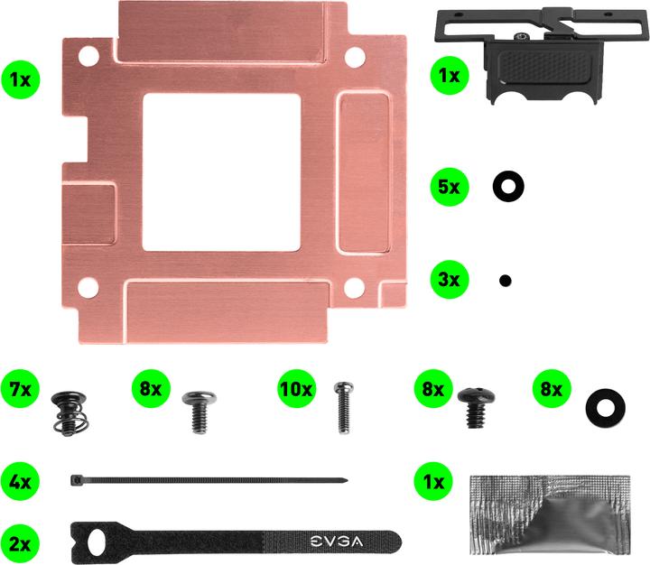 Actual product image EVGA HYBRID KIT for Geforce RTX 3090/3080 FTW3