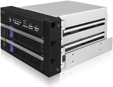 Produktbild Icy Dock .5”/3,5” SSD/HDD, SATA, RAID 1, 146...