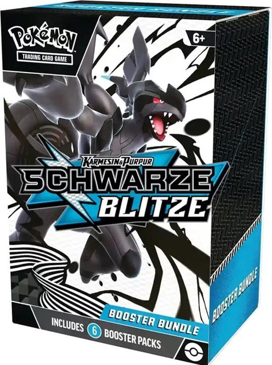 Actual product image Pokémon KP10.5 Black lightning (German, Bundle)