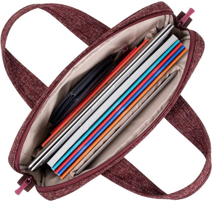 Actual product image Rivacase 7921 bordeauxrote Laptoptasche (14", Universal)
