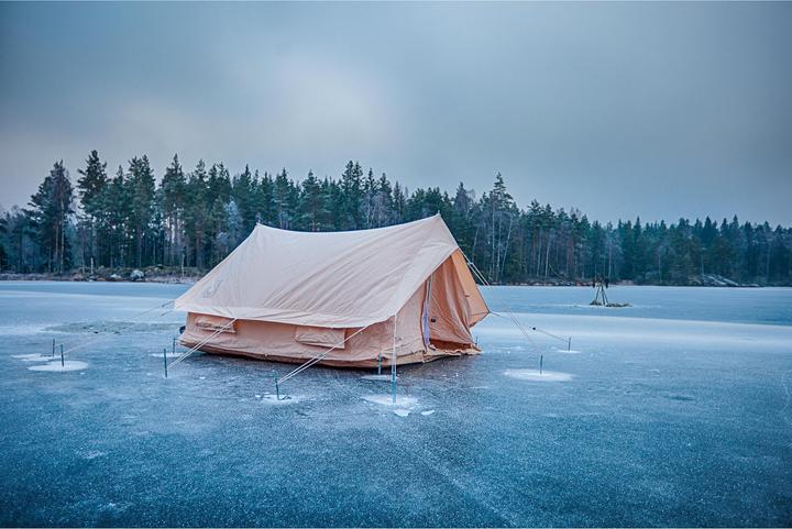 Produktbild Nordisk Ydun 5.5 m² Tent Technical Cotton (Kuppelzelt, 13 kg, 4 Personen)