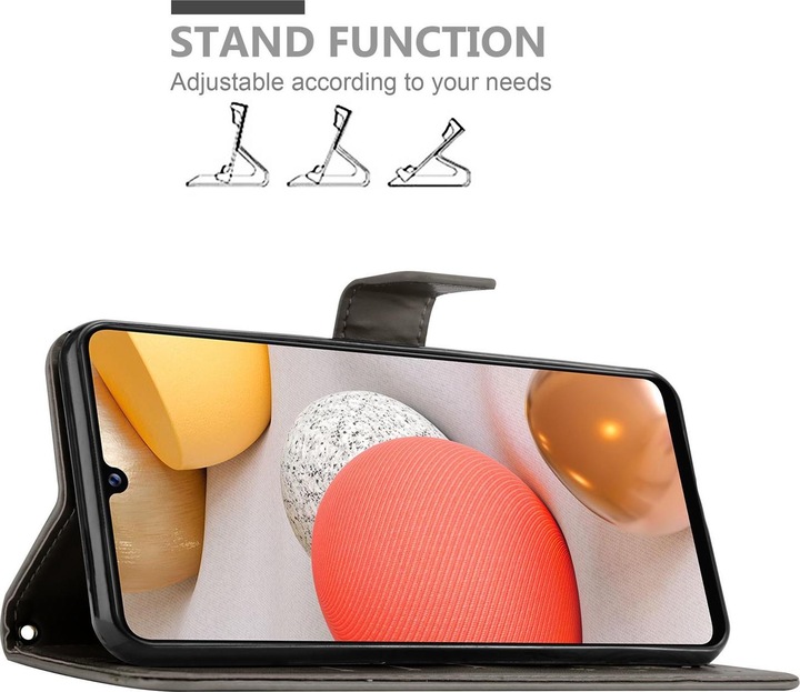 Produktbild Cadorabo Flower Book Cover (Samsung Galaxy A42 5G, Samsung Galaxy M42 5G)