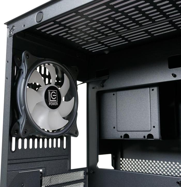 Actual product image LC-Power Gaming 809B Dark Storm X (mATX, Mini-ITX, ATX, E-ATX)