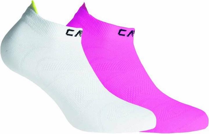 Actual product image CMP Campagnolo Kids Ultralight Sock Bipack bianco fluo (28 - 30)