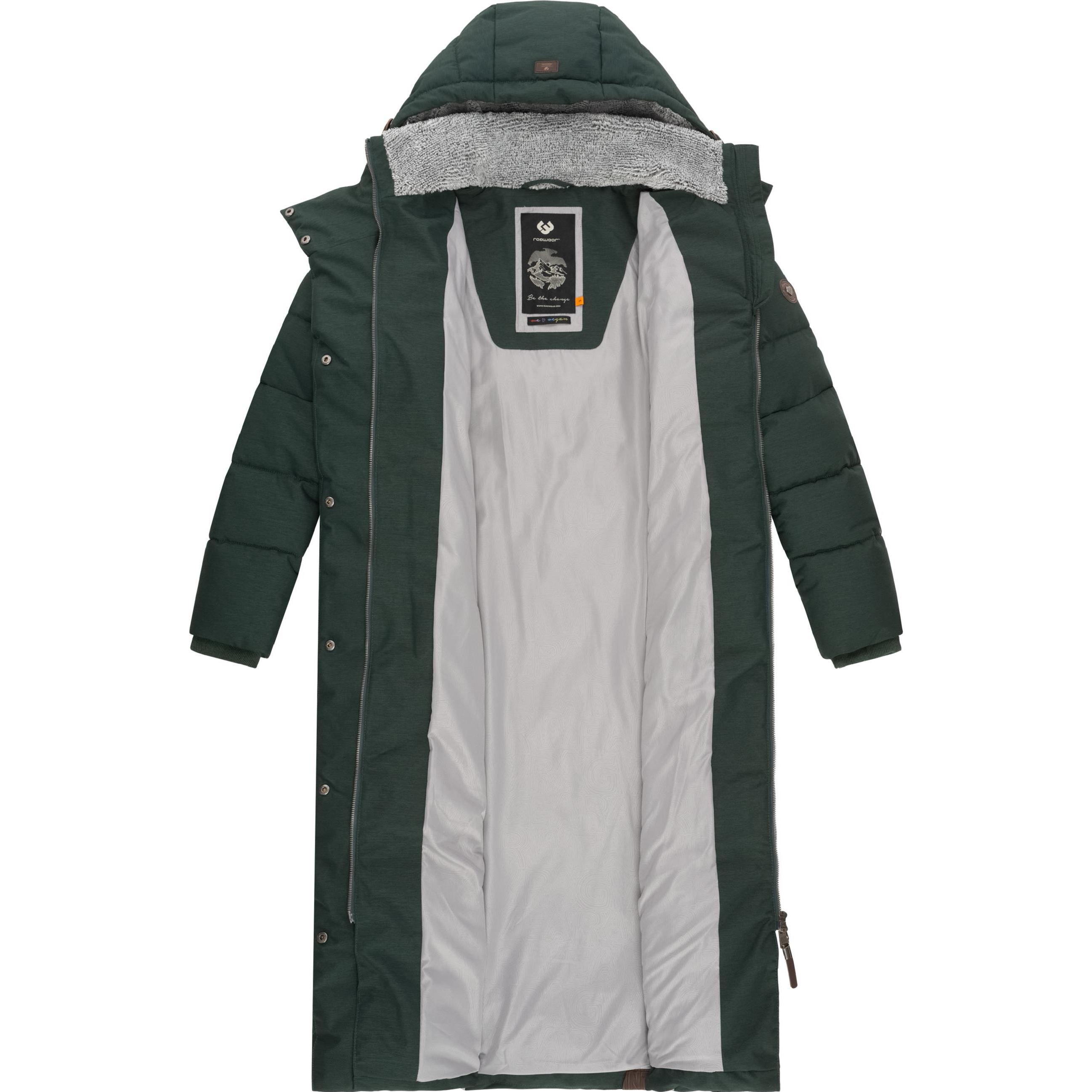 Thumbnail - Ragwear, Damen, Jacke, Pavla Extralong (XL), Grün, XL
