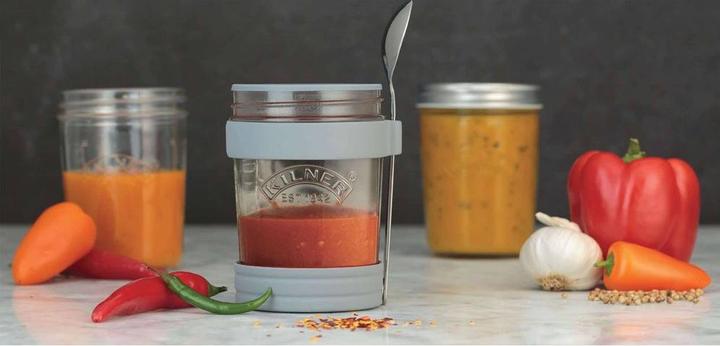 Actual product image Kilner Suppenbehälter 0.35 l Transparent Grau