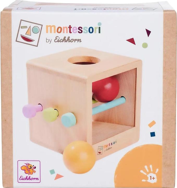 Actual product image Eichhorn EH Montessori box with balls
