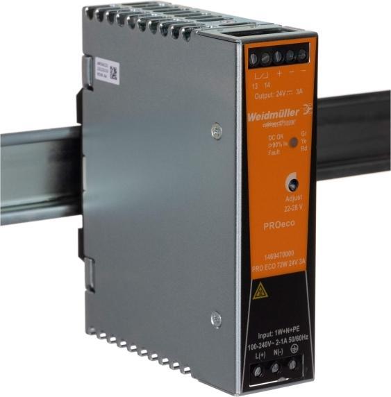 Produktbild Weidmüller Hutschienen-Netzteil (DIN-Rail