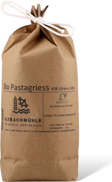 Produktbild Altbachmühle Bio Pastagriess (1000 g)