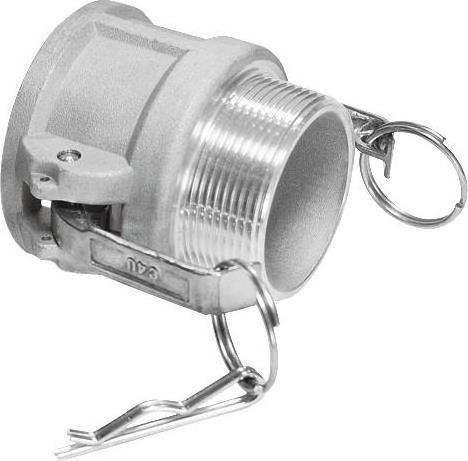 Teguma Hebelarmkupplung Kamlok Typ B Aluminium 4 ″