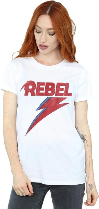 Produktbild David Bowie Distressed Rebel TShirt (S)