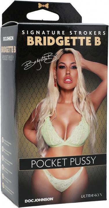 Actual product image Doc Johnson Bridgette B - ULTRASKYN Pocket Pussy - Vanilla