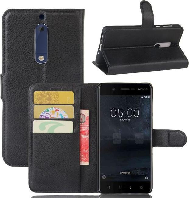 Actual product image MU Classic Litchi leather cover (Nokia 5)