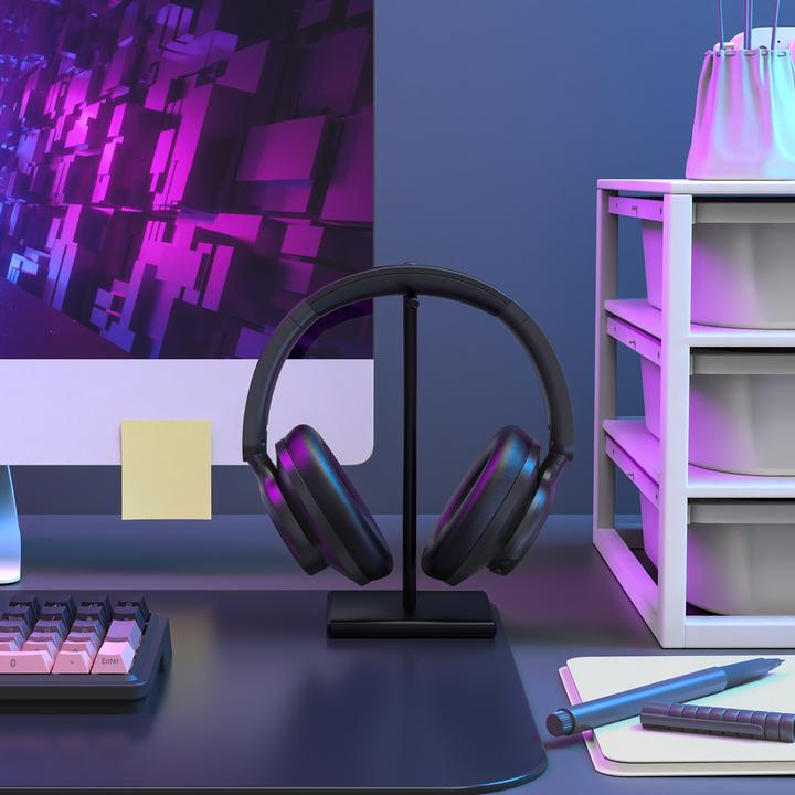 Actual product image Redragon H610 Vibecore 600X Black (ANC, 40 h, Cable, Wireless)