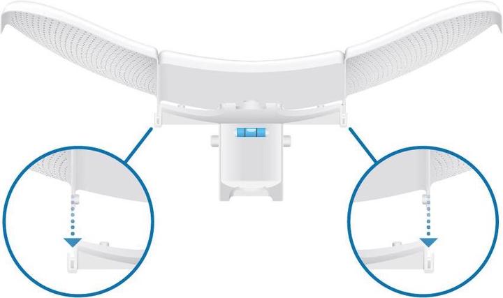 Produktbild Ubiquiti WLAN-Bridge LBE-5AC-Gen2 5er Pack (866 Mbit/s)