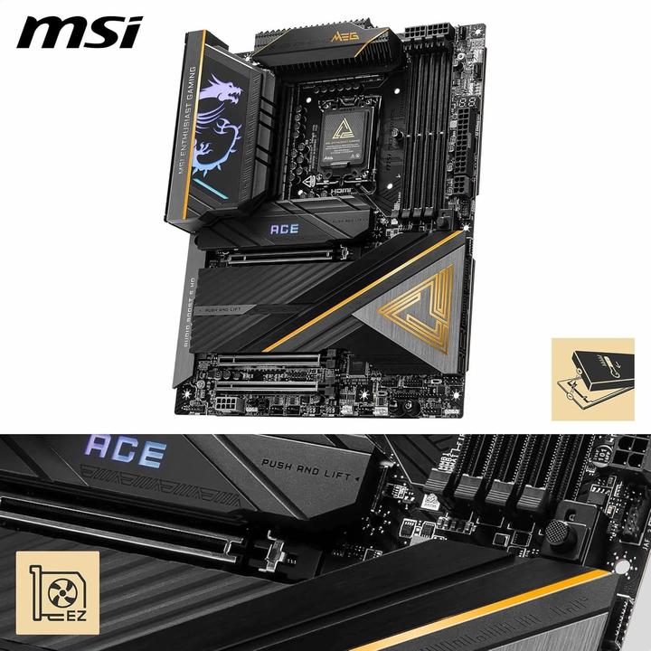 Produktbild MSI MEG Z890 ACE (LGA 1851, Intel Z890, ATX)