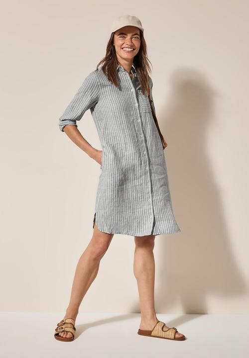 Image du produit Cecil Damesjurk, Chambray Balmy Kaki, M (M)