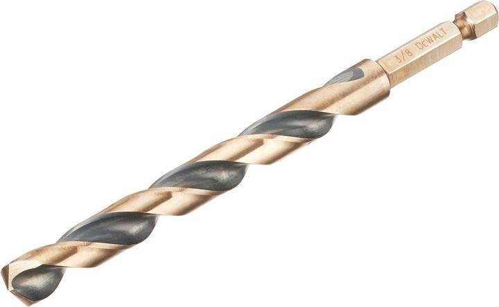 Produktbild DeWalt DT20615QZ HSSG MetallSpiralbohrer 1 Stück 9.5 mm Gesamtlänge 130 mm ko (9.5 Millimeter)