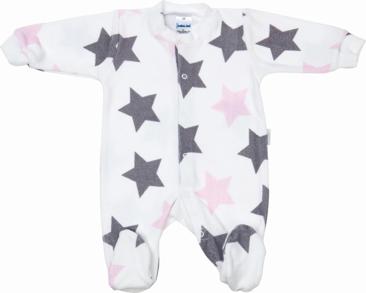 Combi frotté rose Stars (50)