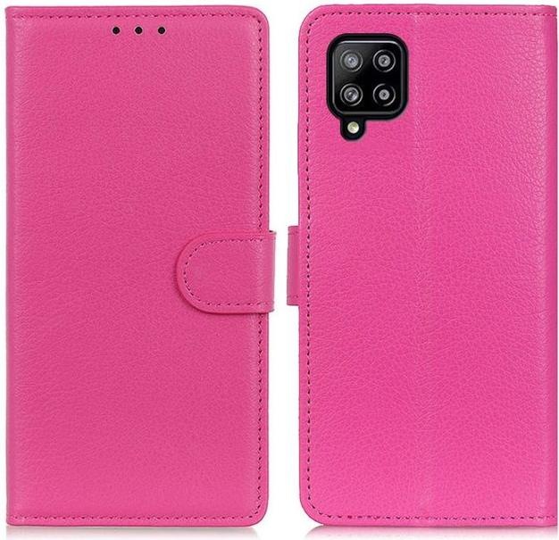Actual product image MU Classic Litchi Leather Bookcover Series (Samsung Galaxy A22)