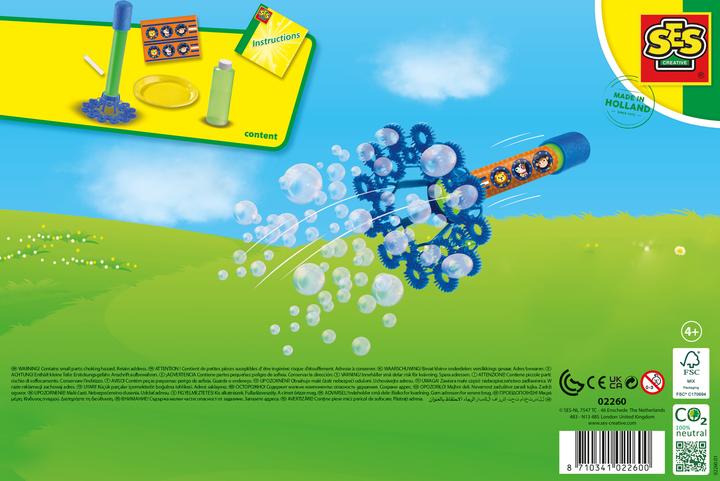 Actual product image Ses Bubble Rocket Bubbles