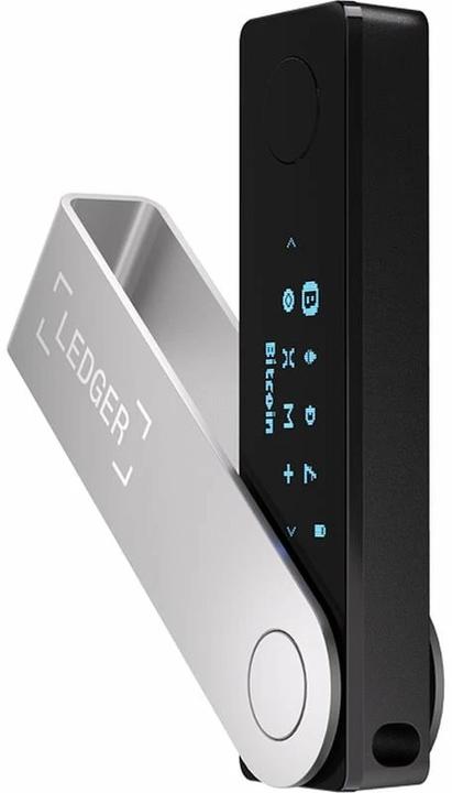 Ledger Nano X - Nero onice (Litecoin, Zcash, Dash, Bitcoin, Vertcoin, Neo, Ether, Ubiq, Ethereum Classic, Bitcoin Cash, Stellar, Komodo)
