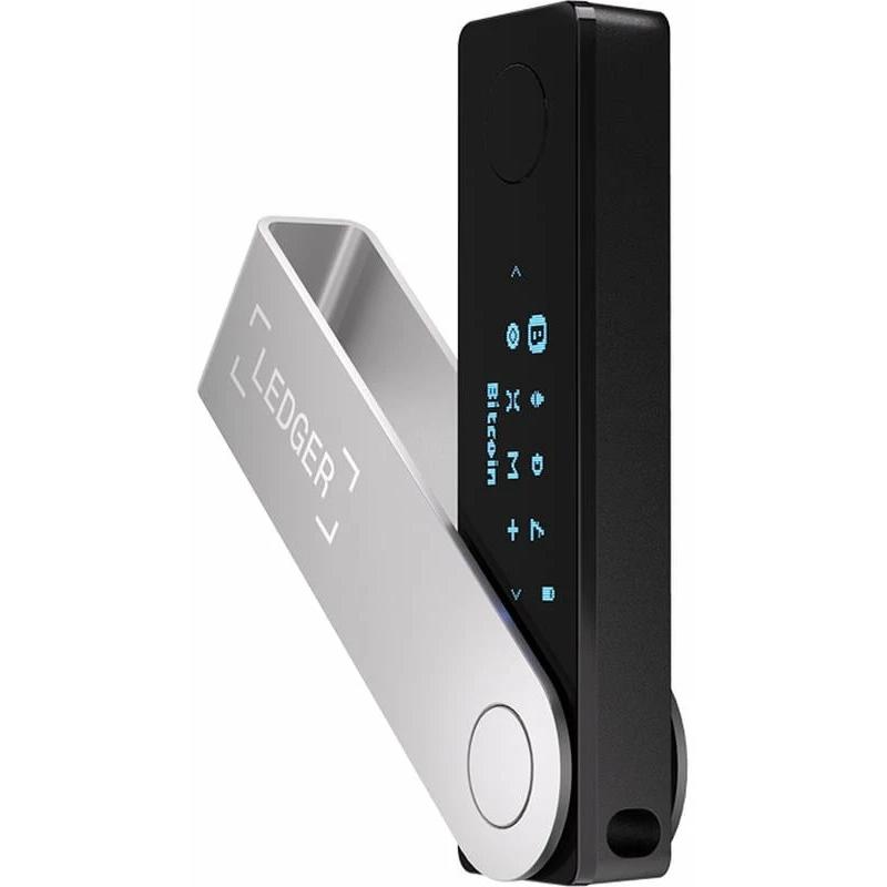Ledger Nano X - Nero onice (Litecoin, Zcash, Dash, Bitcoin, Vertcoin, Neo, Ether, Ubiq, Ethereum Classic, Bitcoin Cash, Stellar, Komodo), Crypto walle