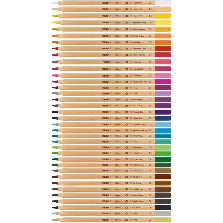 Thumbnail - Milan, Malstifte, 0726136 (multicolour, 36 x)