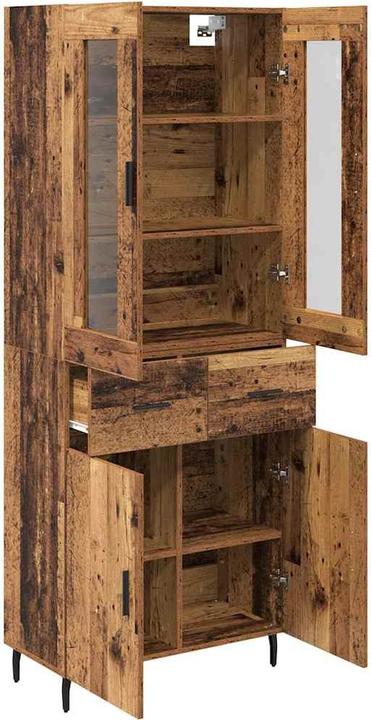 Produktbild vidaXL Highboard (69.50 x 34 x 180 cm)