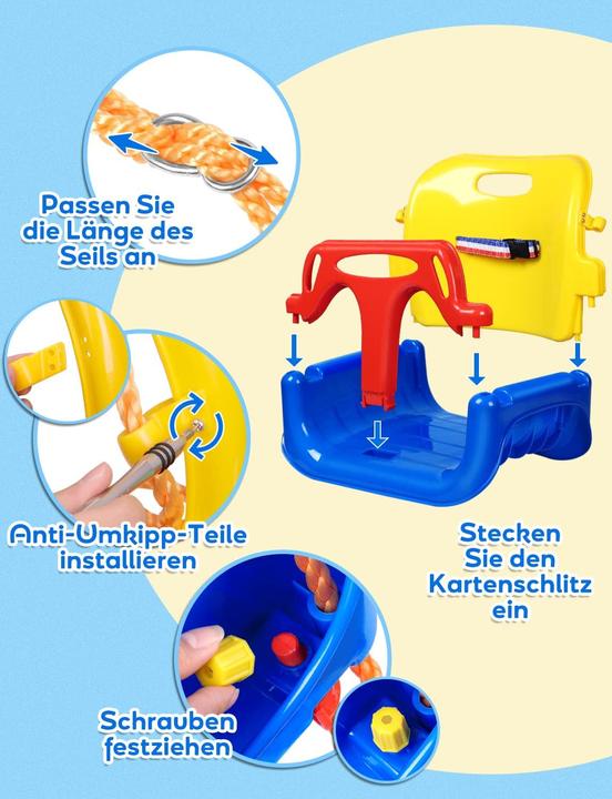 Image du produit Glymnis Babyschaukel 3 in 1
