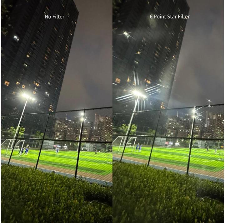 Actual product image SmallRig 5839 Attachable Star Cross Filter (6 Points) for DJI Osmo Action 5 Pro / 4