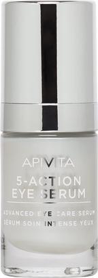 Apivita 5-Action Eye Serum (Serum, 15 ml, Tag + Nacht)