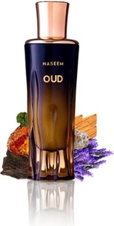 Naseem Oud Aqua Perfume Alcohol Free with Floral Oud and Saffron (Eau de parfum)
