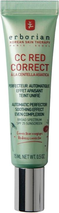 Actual product image Erborian CC Red Correct (Green, 15 ml)