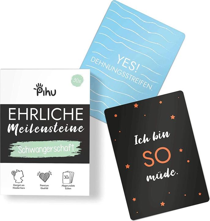 Produktbild Simon & Jan Meilensteinkarten Schwangerschaft