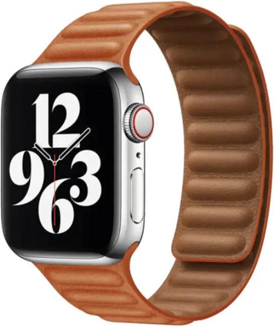 Immagine prodotto Ferryxpress Cinturino in pelle per orologio (42/44/45/49mm) - Taglia M/L (230mm) - Leggero (42 mm, 44 mm, 45 mm, 49 mm, Vera pelle di mucca)