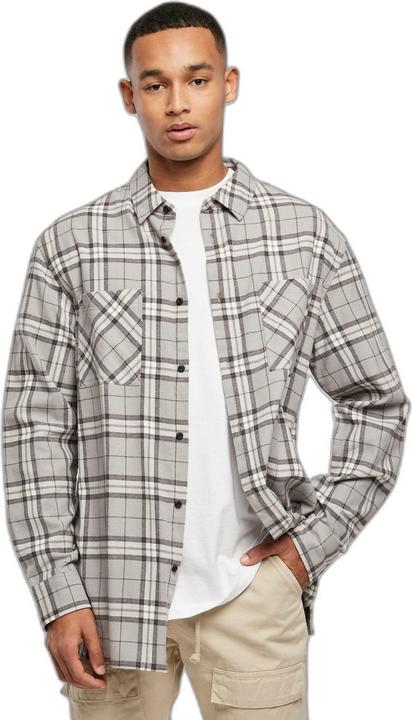 Actual product image Urban Classics Long Oversized Grey Check (XL)