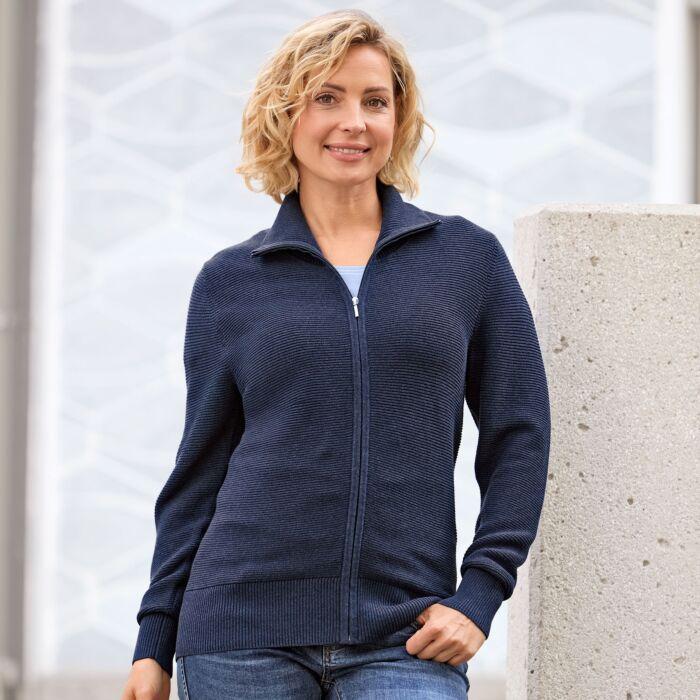 Produktbild Beverly Hills Formula Beverly Strickjacke, Reissverschluss (M, S)