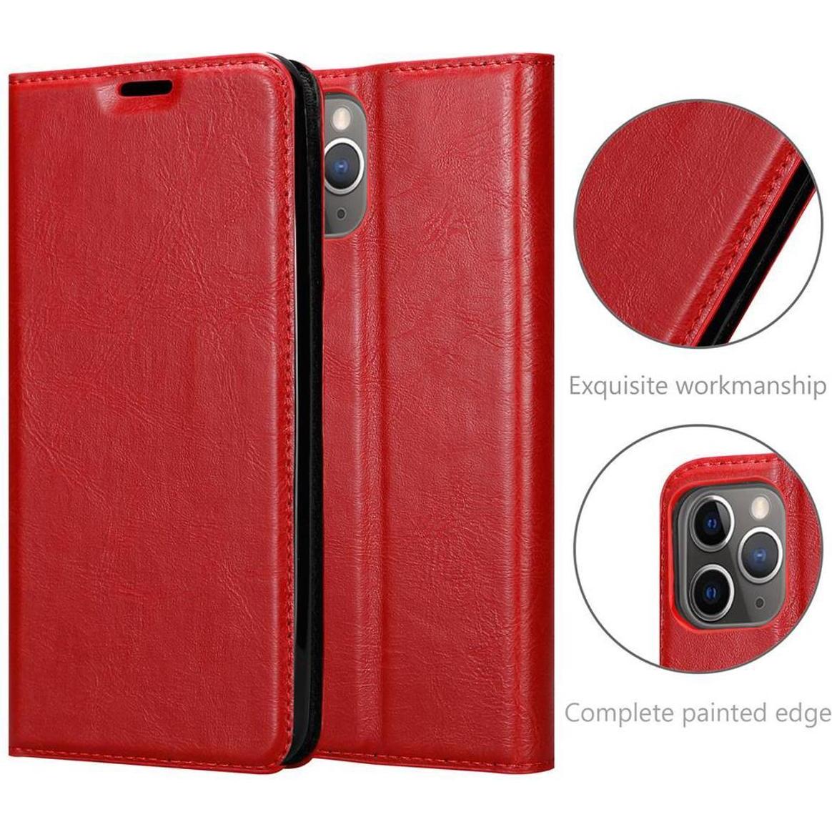 Thumbnail - Cadorabo Book Invisible Magnet Cover (Apple iPhone 12 Pro Max), Smartphone Hülle, Rot