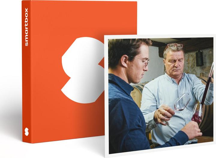 Image du produit Smartbox Dégustation de 11 vins, visite des caves, collation et bouteille offerte à Gilly (1 Personne)