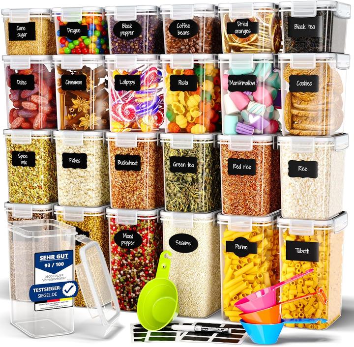 Deco haus Set de boîtes à provisions (2 l)