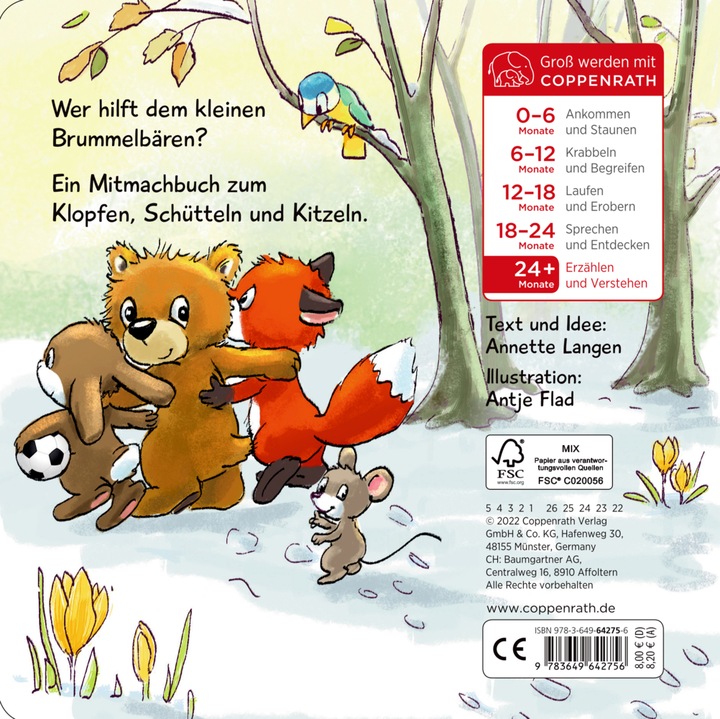 Produktbild Was ist los, kleiner Brummelbär? (Deutsch, Annette Langen, 2022)