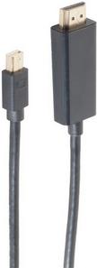 Produktbild Shiverpeaks S/CONN maximum connectivity Displayportkabel-Mini DP 1.4 Kabel, MINI-Displayportstecker auf HDMI Ste (2 m, HDMI, 1.4)
