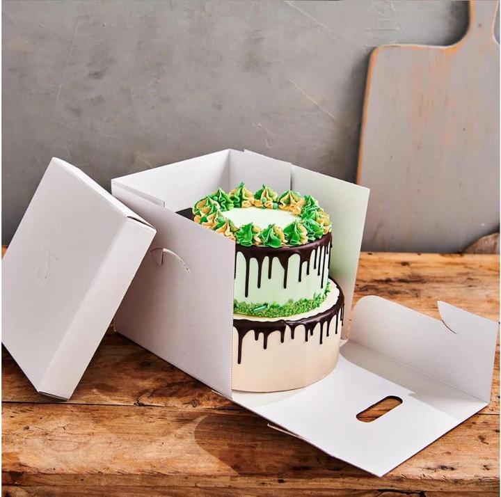 Image du produit FunCakes Boîte à gâteaux blanche 37x37x45 cm pk/1