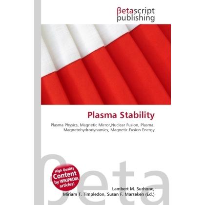 Thumbnail - Plasma Stability, Fachbücher von Lambert M. Surhone, Miriam T. Timpledon, Susan F. Marseken