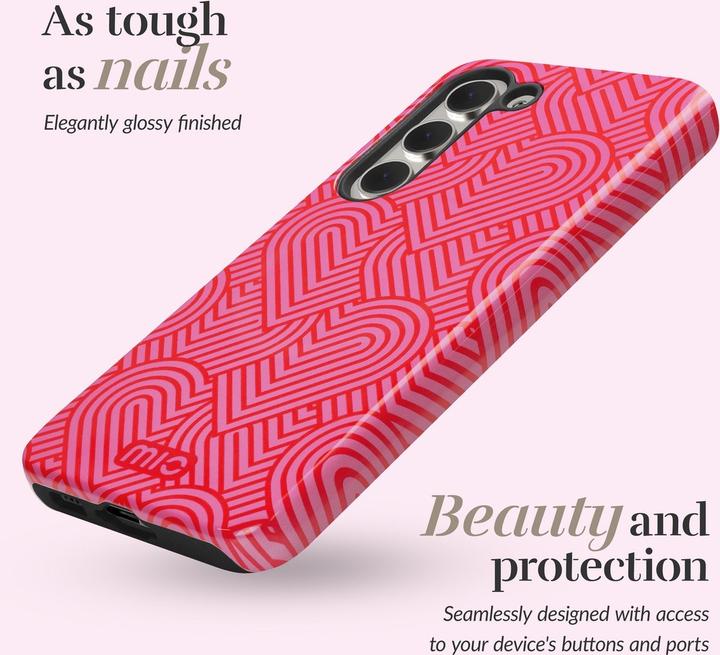 Productafbeelding Mio PC Achtercover Roze Magnetisch Samsung Galaxy A55 5G (Samsung Galaxy A55)